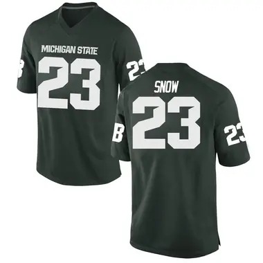 Green Darius Snow Men's Michigan State Spartans Football College Jersey - Replica