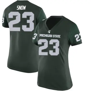 Green Darius Snow Women's Michigan State Spartans Football College Jersey - Replica