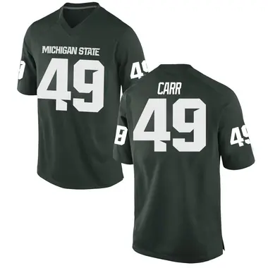 Green Liam Carr Youth Michigan State Spartans Football College Jersey - Replica